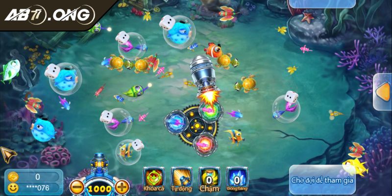 Bắn cá MGC AB77 Sảnh Đại Dương Huyền Ảo Thưởng Triệu Đô 1 Thông tin tổng quát về sảnh bắn cá MGC AB77