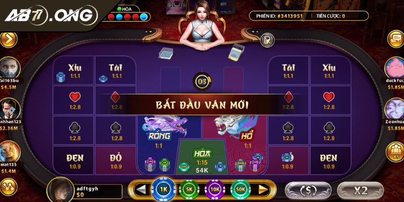 Rồng Hổ AB77 Sức Hút Khó Cưỡng Từ Trò Chơi Casino Online 2 Phương thức tính điểm thưởng Rồng Hổ AB77
