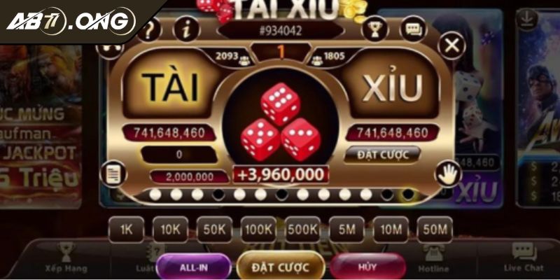 Tài Xỉu AB77 Các Cửa Cược Hấp Dẫn Và Luật Chơi Toàn Diện 2 Tham gia cửa cược số hấp dẫn cho người chơi
