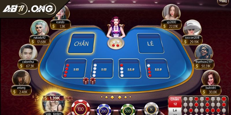 Xóc Đĩa AB77 Sân Chơi Uy Tín Cho Bet Thủ Đam Mê Đỏ Đen 2 Cửa cược xóc đĩa phụ